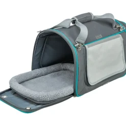 TRIXIE Wohn- und Transporttasche Vicky, grau | 40 × 27 × 28 cm