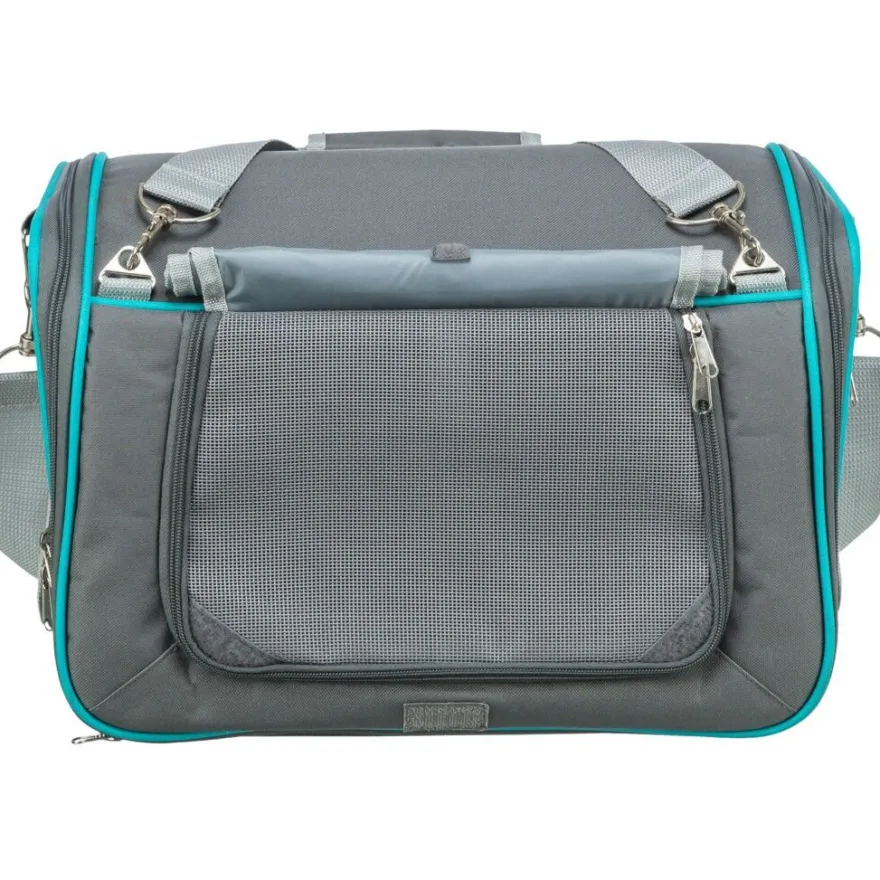 TRIXIE Wohn- und Transporttasche Vicky, grau | 40 × 27 × 28 cm