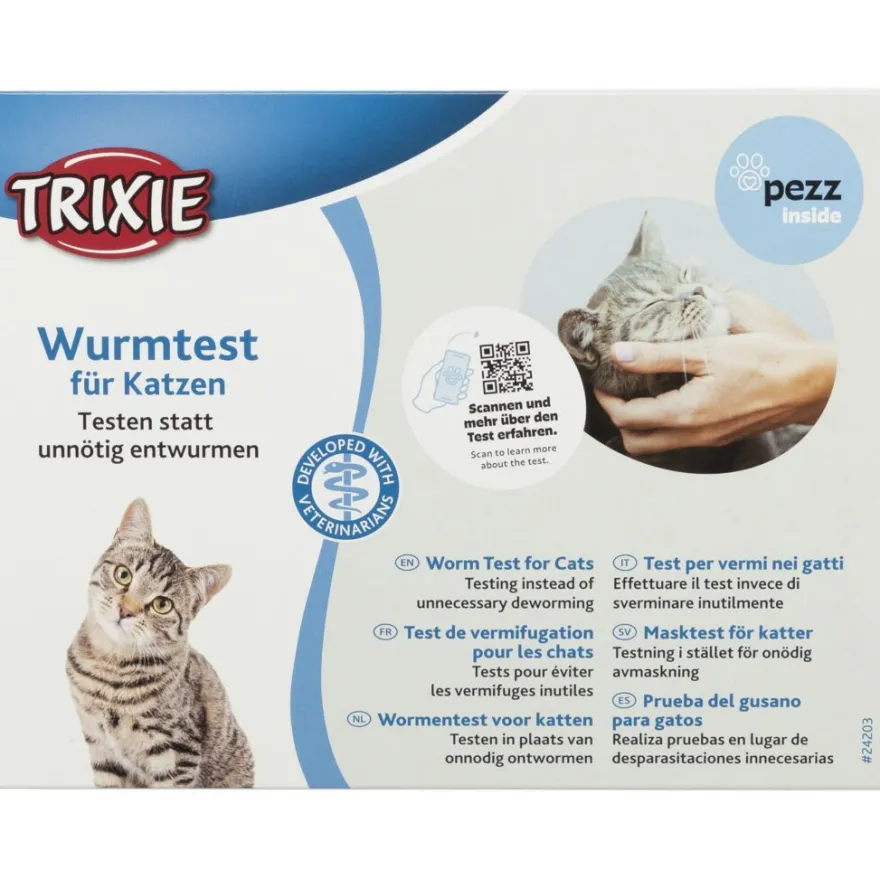 TRIXIE Wurmtest für Katzen