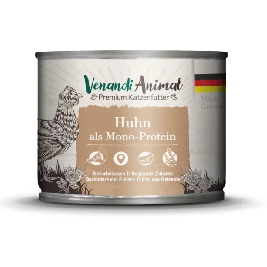 Venandi Animal - Nassfutter - 6 x 200 g