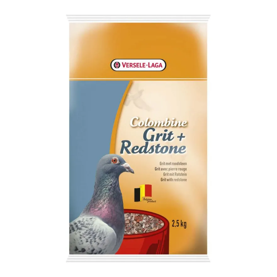 Versele Laga Colombine Grit + Rotstein - für Taube-Rassetauben | 2,5 kg