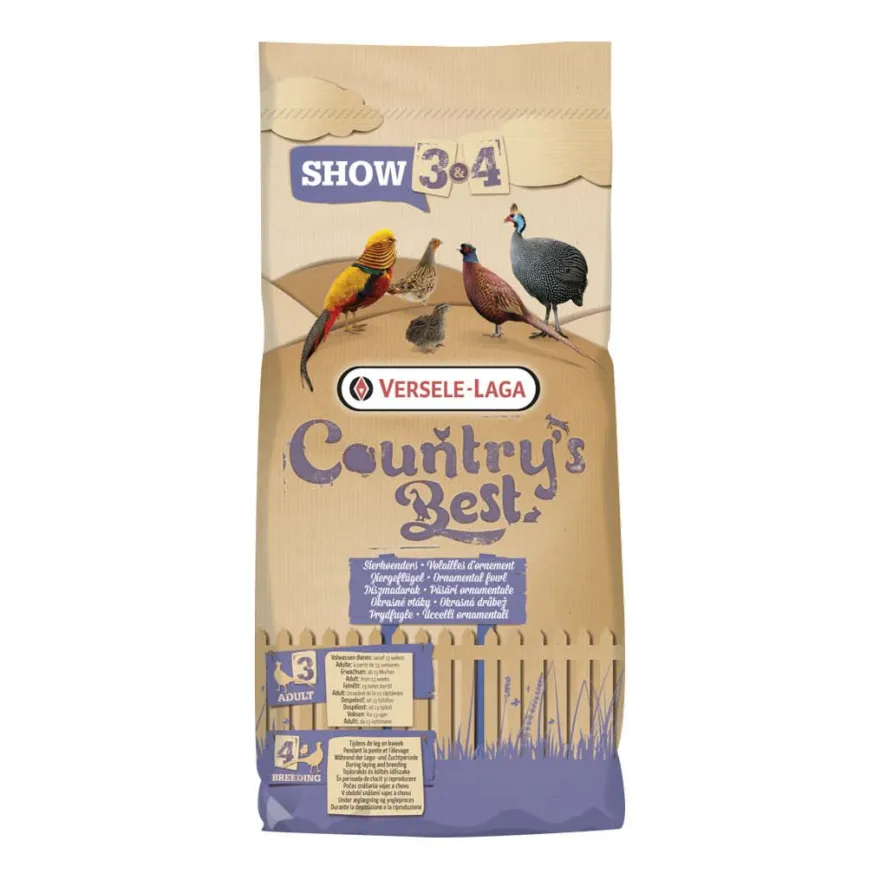 Versele Laga Country's Best SHOW 4 Aufzuchtpellets | 20 kg
