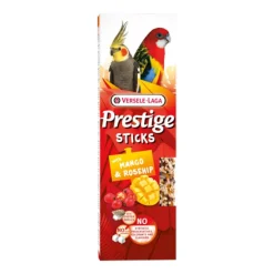 Versele Laga Prestige Sticks Großsittiche mit Mango & Hagebutte - 2 Stück | 140 g