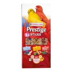 Versele Laga Prestige Sticks Kanarien Triple Variety Pack - 3 Geschmacksrichtungen | 90 g