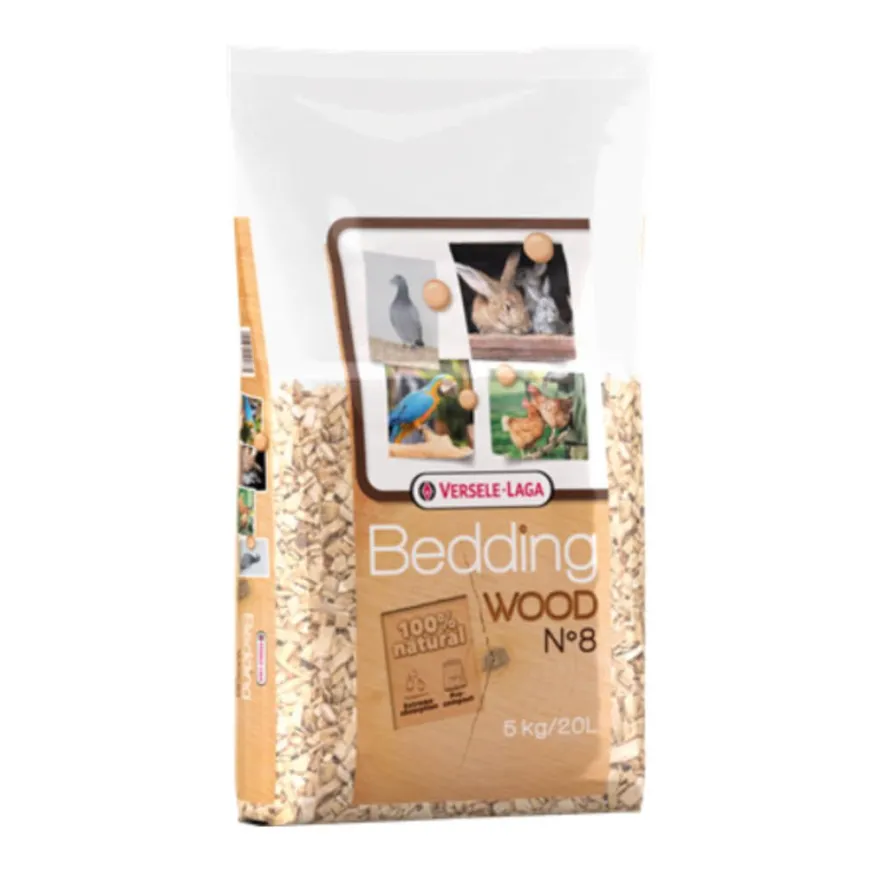 Versele Laga Wood Bedding n° 8 - 20 l - für Taube-Rassetauben | 5 kg