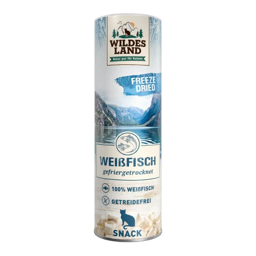Wildes Land Cat - Freeze Dried - Weißfisch | 16 g