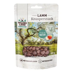 Wildes Land Cat - Knuspersnack - Lamm mit Apfel | 50 g