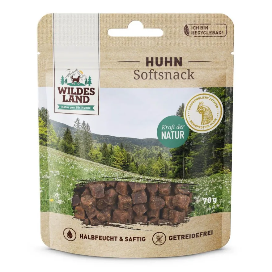 Wildes Land Softsnack - Huhn | 70 g