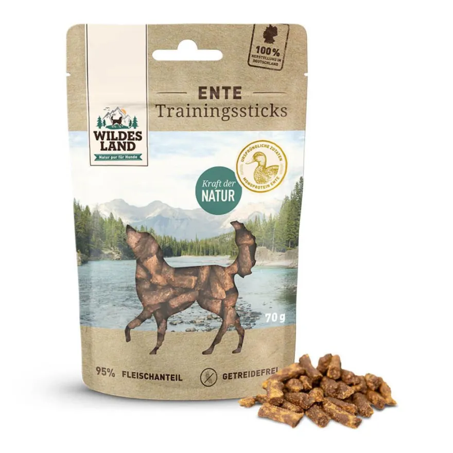 Wildes Land Trainingssticks - Ente | 70 g