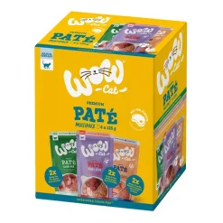 WOW CAT Adult Paté - Multipack | 6 x 125 g