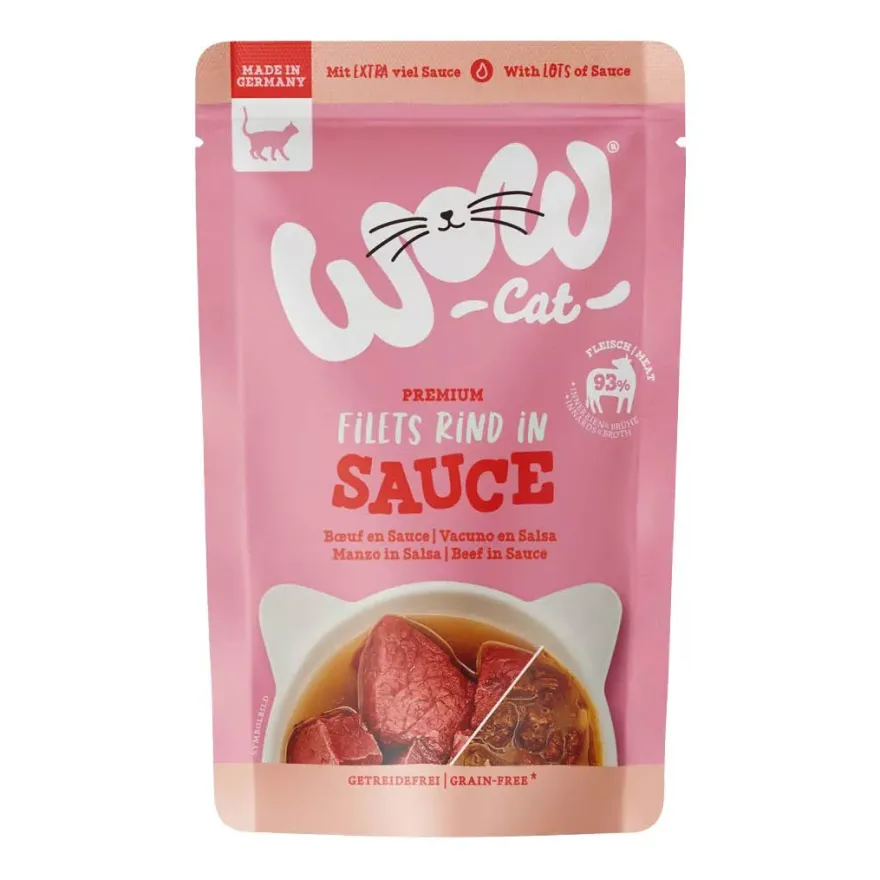 WOW CAT Saucen-Menü - Multipack | 6 x 85 g