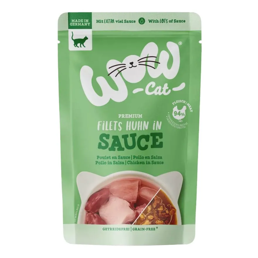 WOW CAT Saucen-Menü - Multipack | 6 x 85 g
