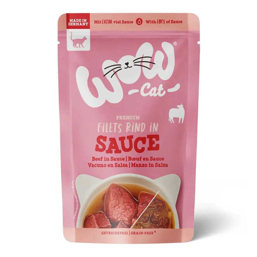 WOW CAT Saucen-Menü