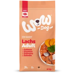 WOW DOG TROCKEN ADULT mit Lachs | 6 kg