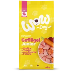 WOW DOG TROCKEN JUNIOR Geflügel | 6 kg